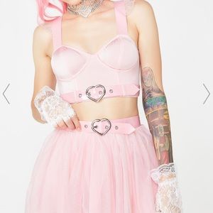Dolls Kill Sugar Thrillz Pink Praise Me Set